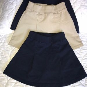 Girls Uniform Skorts